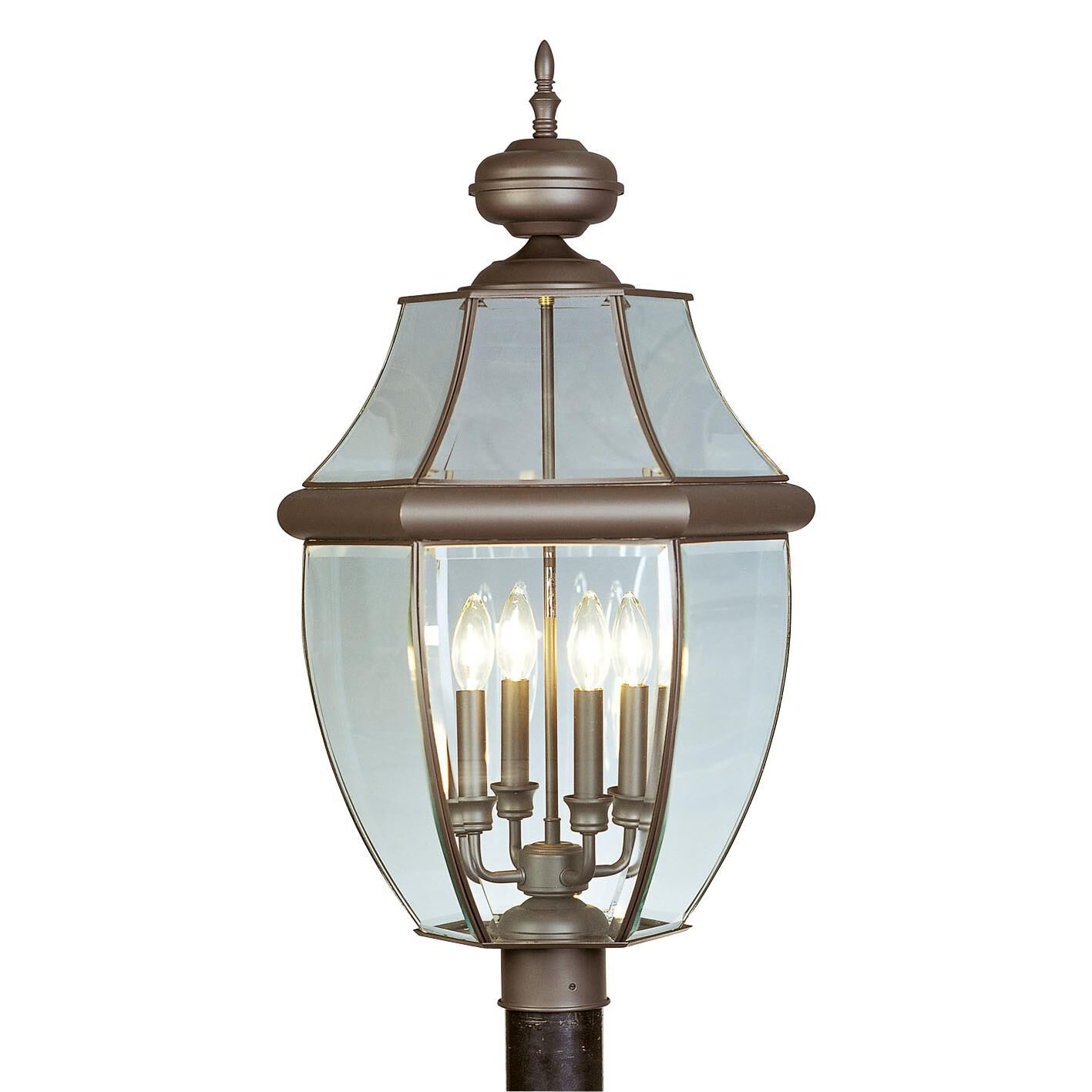 Monterey 29 Inch Tall 4 Light Outdoor Post Lamp by Livex Lighting